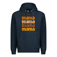 Navy Thankful mama Premium Hoodie - NancyCooperArtShop