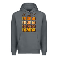 Rock Thankful mama Premium Hoodie - NancyCooperArtShop