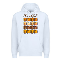 White Thankful mama Premium Hoodie - NancyCooperArtShop