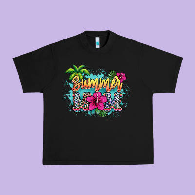 Summer Mom Urban Heavy Tee Designed By Nancycooperartshop