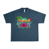 Midnight Navy summer mom Urban Heavy Tee - NancyCooperArtShop