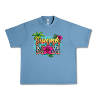 Pebble Blue summer mom Urban Heavy Tee - NancyCooperArtShop