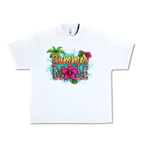 White summer mom Urban Heavy Tee - NancyCooperArtShop
