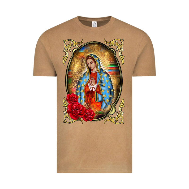 Our Lady Of Guadalupe Frame Vintage Tee by BarkalooDesign | Teevron