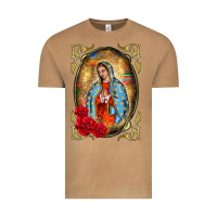 Vintage Camel our lady of guadalupe frame Vintage Tee - BarkalooDesign