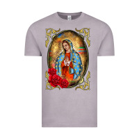 Vintage Zinc our lady of guadalupe frame Vintage Tee - BarkalooDesign