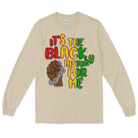 Mushroom it s the black history for me Long Sleeve Tee - MaliasSmallBusiness