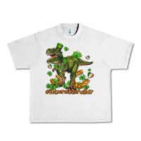 Lunar Rock shamrockscrusher t rex and horseshoe Urban Heavy Tee - AdoDesignShop