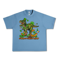 Pebble Blue shamrockscrusher t rex and horseshoe Urban Heavy Tee - AdoDesignShop