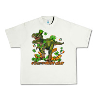 Pistachio shamrockscrusher t rex and horseshoe Urban Heavy Tee - AdoDesignShop