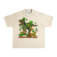 Sandshell shamrockscrusher t rex and horseshoe Urban Heavy Tee - AdoDesignShop
