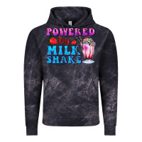 Cloud Black powered by milkshake Vintage Hoodie - AdoDesignShop