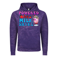 Cloud Purple powered by milkshake Vintage Hoodie - AdoDesignShop