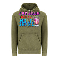 Vintage Olive powered by milkshake Vintage Hoodie - AdoDesignShop