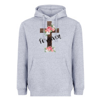 Heather Grey Forgiven Heavyweight Hoodie - Bettercallsaul