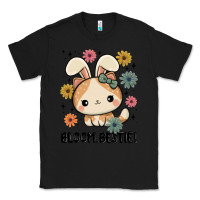 Black bloom bestie cat Classic Tee - MaliasSmallBusiness