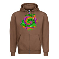 Chestnut halloween patch  1 Zipper Hoodie - BundleAndBundleShop