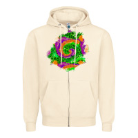 Sandshell halloween patch  1 Zipper Hoodie - BundleAndBundleShop