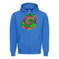 True Royal halloween patch  1 Zipper Hoodie - BundleAndBundleShop