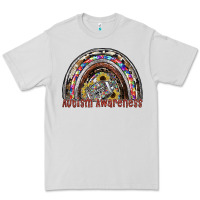 Dove Grey autism avareness football Premium Tee - SublimationCraftShop