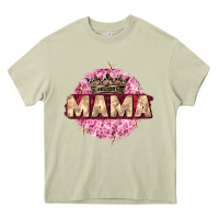 Mossy mama with round leopard Heavy Core Tee - Zillion Design Studio