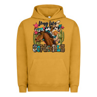Pigment Peanut Butter long live cowgirls Urban Hoodie - OliviaCreatesArt