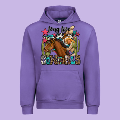 Long Live Cowgirls Urban Hoodie Designed By Oliviacreatesart