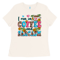 Bone i run on coffee and sarcasm Ladies Tee - Zillion Design Studio