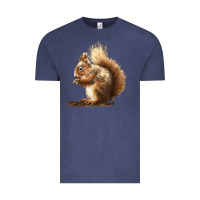 Vintage Denim Squirrels Vintage Tee - LillyAllenDesigns
