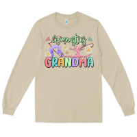 Mushroom gymnastics grandma Long Sleeve Tee - MaliasSmallBusiness
