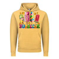 Vintage Mustard popsicle with stars Vintage Hoodie - AdoDesignShop