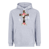 Heather Grey Forgiven Heavyweight Hoodie - Bettercallsaul