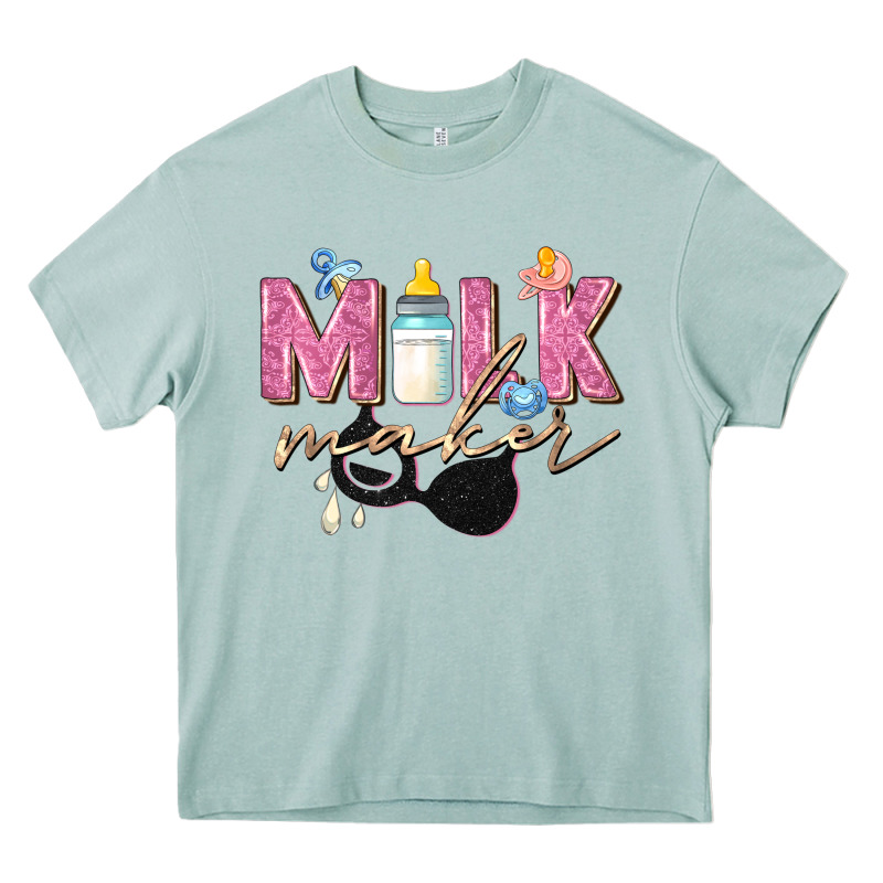Milk Maker Heavy Core Tee by Zillion Design Studio | Teevron
