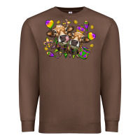 Chestnut Mardi Gras heifers Premium Sweatshirt - NancyCooperArtShop