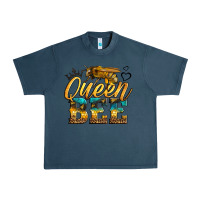 Midnight Navy queen bee Urban Heavy Tee - LillyAllenDesigns