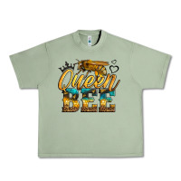 Oil Green queen bee Urban Heavy Tee - LillyAllenDesigns