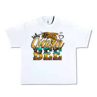 White queen bee Urban Heavy Tee - LillyAllenDesigns