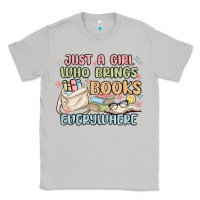 Moon Dust just a girl who brings books everywhere Classic Tee - MaliasSmallBusiness