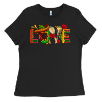 Black Mexico Love Ladies Tee - texasbilliewilder