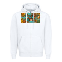 White give thanks license plate Zipper Hoodie - BundleAndBundleShop