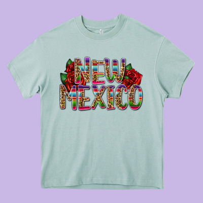 New Mexico Heavy Core Tee Designed By Cts Tumbler Store