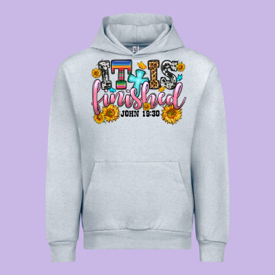 It Is Finished John 19 30 Urban Hoodie Designed By Oliviacreatesart