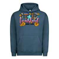 Pigment Midnight Navy it is finished john 19 30 Urban Hoodie - OliviaCreatesArt
