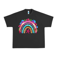 Pigment Black summer rainbow Urban Heavy Tee - NancyCooperArtShop