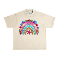 Sandshell summer rainbow Urban Heavy Tee - NancyCooperArtShop