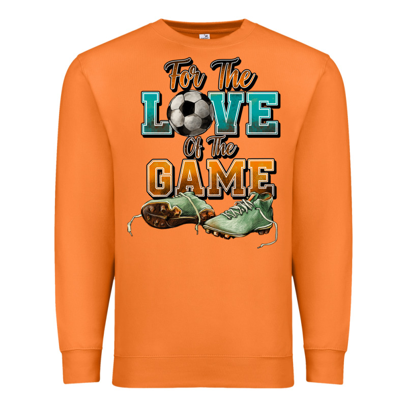 For The Love Of The Game Soccer Premium Sweatshirt by NancyCooperArtShop | Teevron