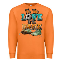 Carrot For the love of the game Soccer Premium Sweatshirt - NancyCooperArtShop