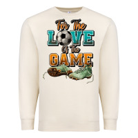 Sandshell For the love of the game Soccer Premium Sweatshirt - NancyCooperArtShop