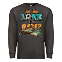Smoke For the love of the game Soccer Premium Sweatshirt - NancyCooperArtShop