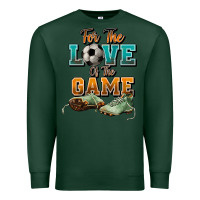 Sports Green For the love of the game Soccer Premium Sweatshirt - NancyCooperArtShop